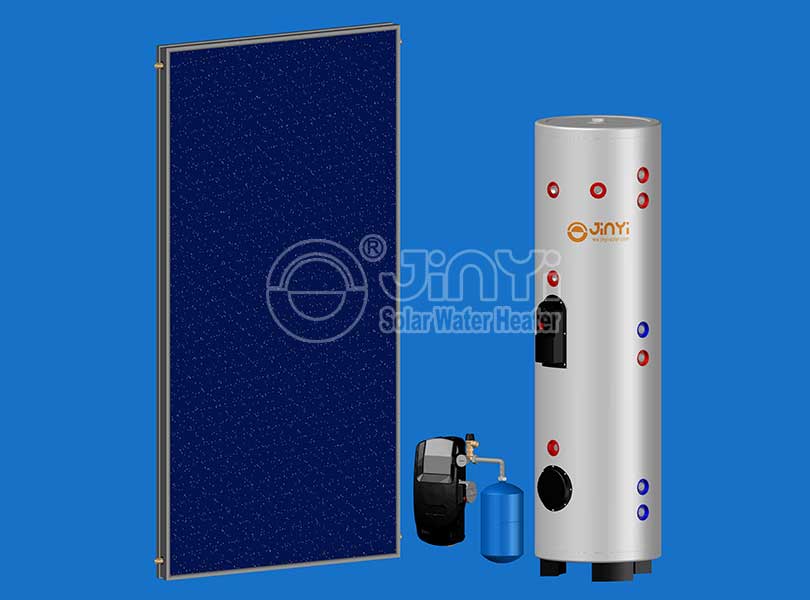 Flat Plate Solar Heating System