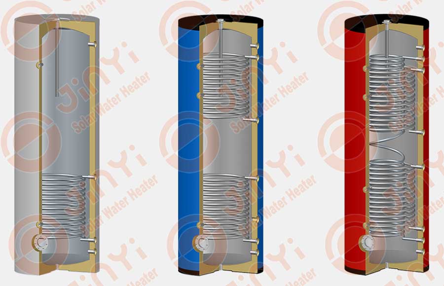 Schematic Anatomical Diagram of Hot Water Tank